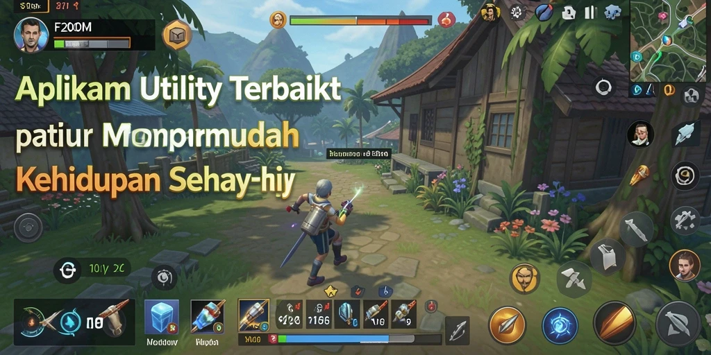 Tampilan antarmuka F200M yang bersih dan fungsional.