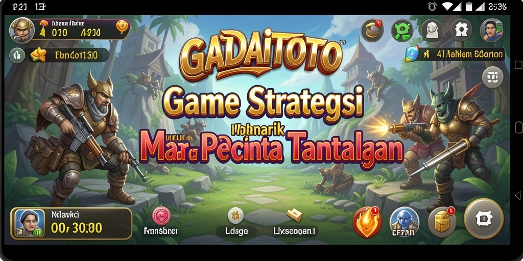 Tampilan gameplay GADAITOTO yang seru dan menantang.