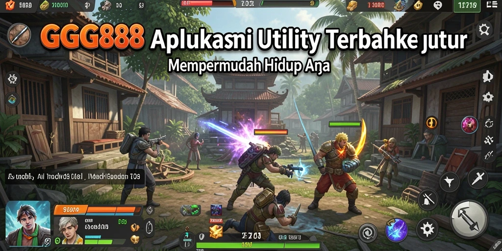 Tampilan antarmuka utama GGG888 yang intuitif dan mudah digunakan.
