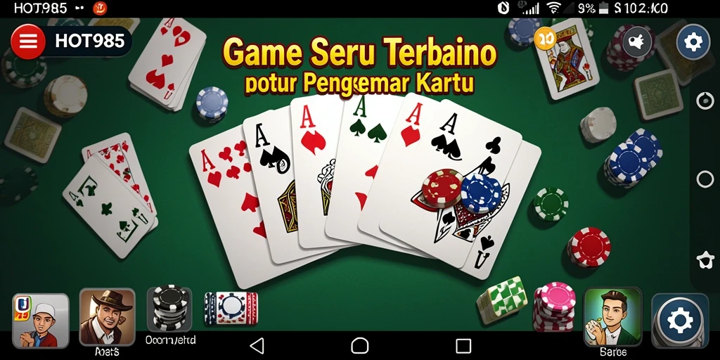 Tangkapan layar gameplay Domino yang menarik dan seru.