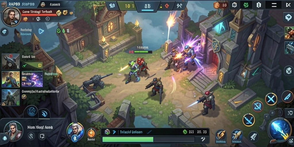 Menampilkan gameplay mendebarkan dan kreatif dalam strategi.
