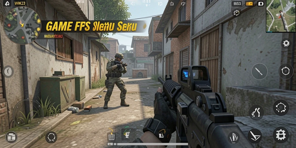 Tampilan gameplay yang menarik dan mendebarkan dari WIN33.