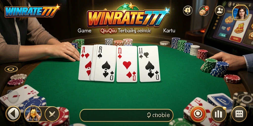 Gameplay QiuQiu yang seru dan interaktif di WINRATE777.